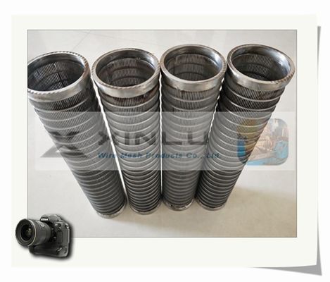 Strömen Sie Trommelsieb-Trommel-Rückseite rollte SS304L-Wasser-Filter-Zylinder FITO zurück