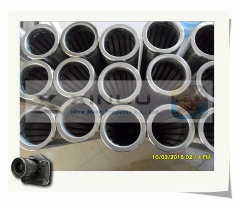 Einfaches Installations-Kohlenstoffstahl-geschweißtes Rohr-Antidruckpumpe-Filter-Wasser-Brunnen-Rohr