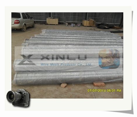 Bright Galvanized Wire Pipe No Sharp Deep Well Filter Low Carbon Steel Tube