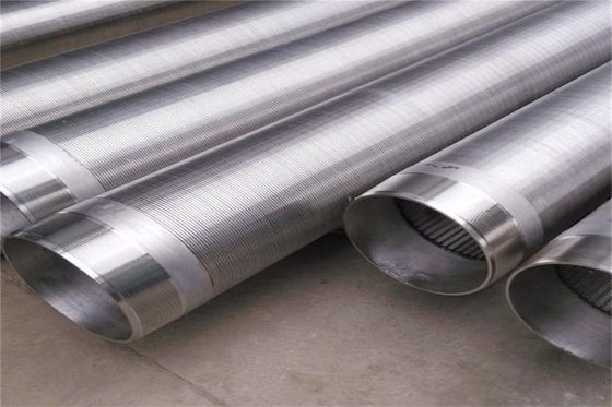 Nicht verstopfter Keil-Draht-Schirm-Mesh Anti Rust Johnson Screen-Rohr SUS 304 316