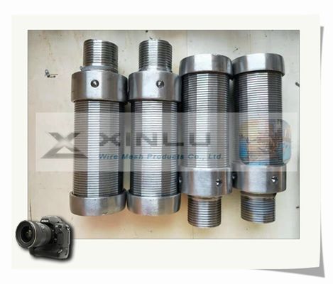 des 38mm Durchmesser-316L Schlitz G3/4&quot; Edelstahl-Draht-Schirm-0.15mm Mann verlegt