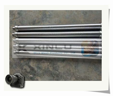 des 38mm Durchmesser-316L Schlitz G3/4&quot; Edelstahl-Draht-Schirm-0.15mm Mann verlegt