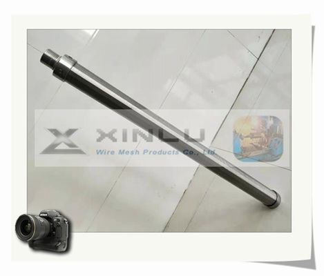 Draht-Filterrohr SS 316L 60mm Durchmesser-V zwängen Draht-Schirm-Rohr