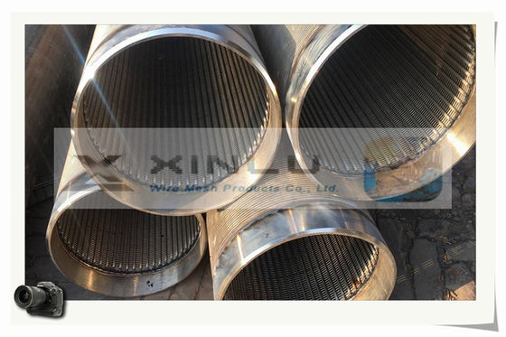 Draht-Filterrohr 273mm SS 304 V Keil-Draht-Schirm des Edelstahl-304 205