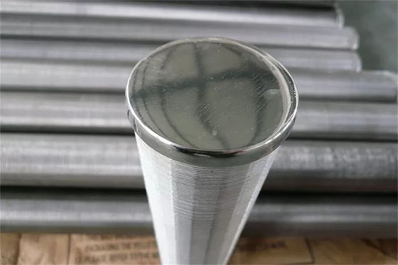 Draht des Keil-SS304 wickelte Wasser-Siebfilter der Schirm-FITO FOTI ein