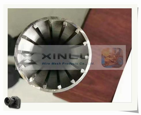 1x2mm Keildraht Draht umwickelt Johnson Typ Bildschirme Motor Filter 2205 Duplex Edelstahl