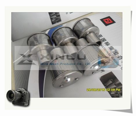 “ Dauerhafte Wasserbehandlungs-Filter-Düse der G3/4 Sandfilter-Düsen-0.25mm des Schlitz-316L