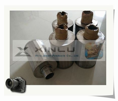 Filter des Wasser-SS304 versieht Sieb-Keil-Draht-Düse O.D 57mm mit einer Düse