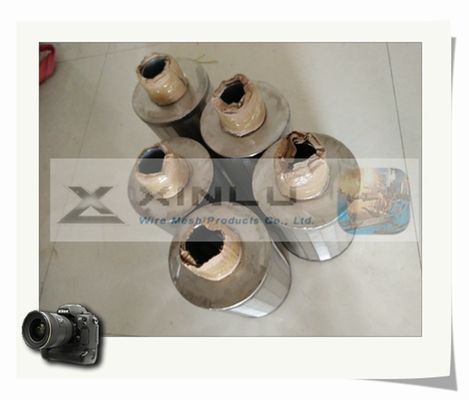 Filter des Wasser-SS304 versieht Sieb-Keil-Draht-Düse O.D 57mm mit einer Düse