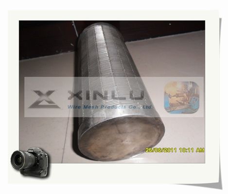 Filter des Wasser-SS304 versieht Sieb-Keil-Draht-Düse O.D 57mm mit einer Düse
