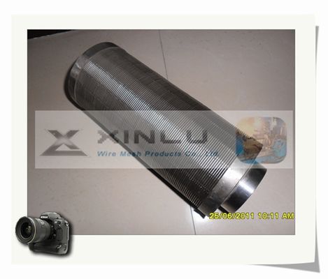 Filter des Wasser-SS304 versieht Sieb-Keil-Draht-Düse O.D 57mm mit einer Düse