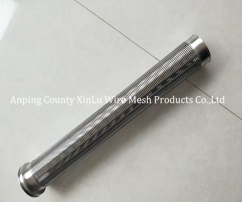 Industrieller Durchmesser Filter-Mesh Stainless Steel Screen Tubes 5mm Stärke-50mm