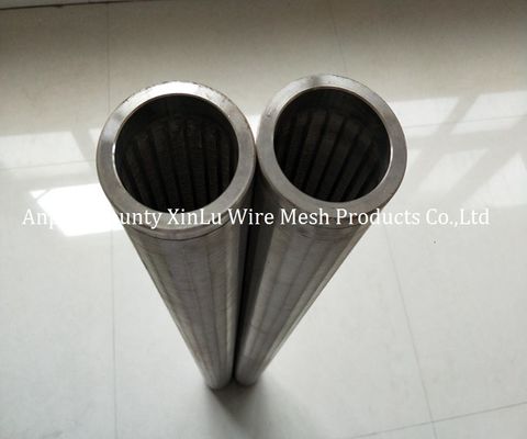 Industrieller Durchmesser Filter-Mesh Stainless Steel Screen Tubes 5mm Stärke-50mm
