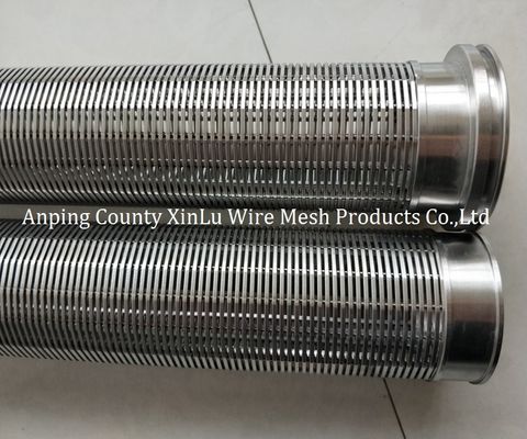 Industrieller Durchmesser Filter-Mesh Stainless Steel Screen Tubes 5mm Stärke-50mm