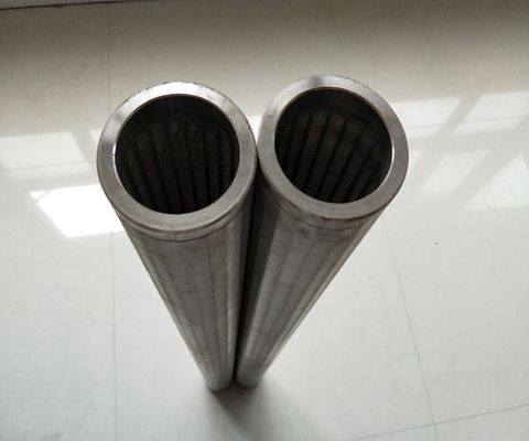 89mm SS Sieb-Filter fertigte ununterbrochenen Schlitz-Brunnenfilter besonders an