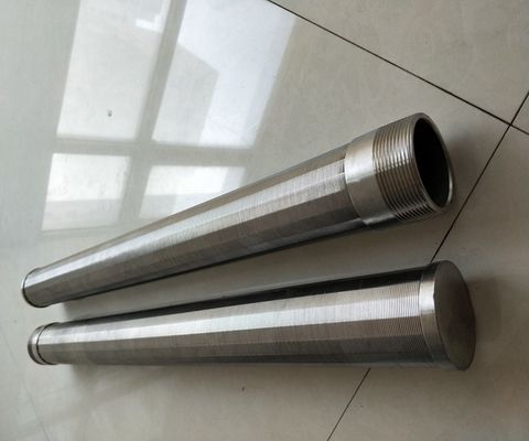 89mm SS Sieb-Filter fertigte ununterbrochenen Schlitz-Brunnenfilter besonders an