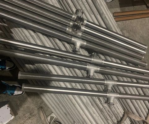 89mm SS Sieb-Filter fertigte ununterbrochenen Schlitz-Brunnenfilter besonders an