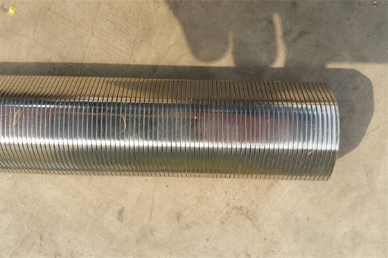 Kein magnetischer V Draht der Electropolished-Wasser-Filtersieb-Element-SS304 wickelte ein
