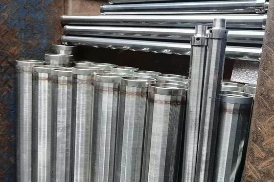 Kein magnetischer V Draht der Electropolished-Wasser-Filtersieb-Element-SS304 wickelte ein