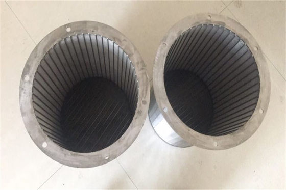 Kein magnetischer V Draht der Electropolished-Wasser-Filtersieb-Element-SS304 wickelte ein