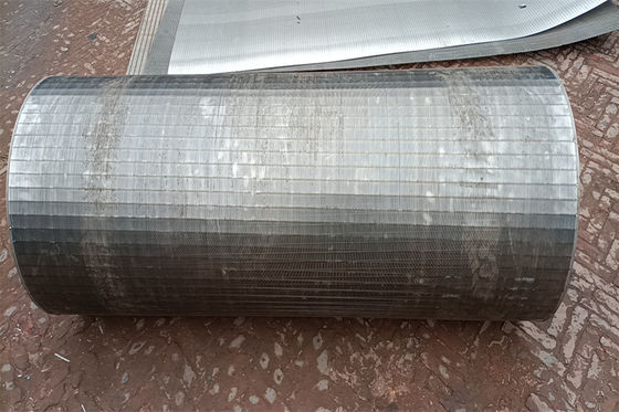 Sieb-Keil-Draht-Schirm-Rohr des starker Bau-eckiges Filterrohr-SS304