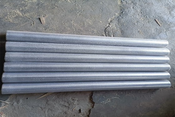 Kundengebundenes Filtersieb-Rohr SUS316 Johnson Wedge Wire Screen DN 60mm Antirost