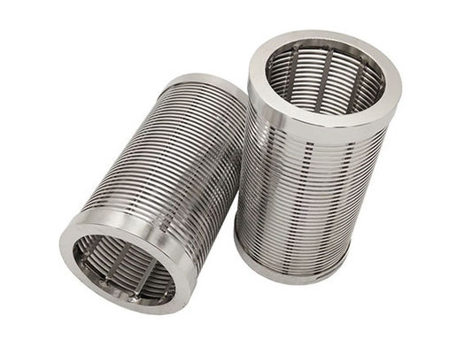 Kundengebundenes Filtersieb-Rohr SUS316 Johnson Wedge Wire Screen DN 60mm Antirost