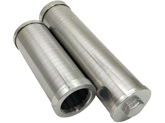 Kundengebundenes Filtersieb-Rohr SUS316 Johnson Wedge Wire Screen DN 60mm Antirost