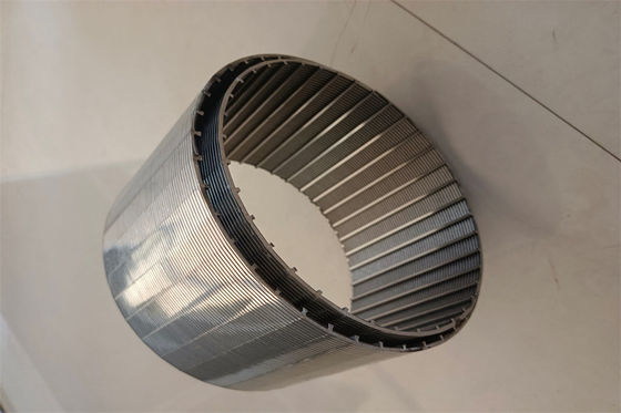 159mm 168mm Profil-Draht-Schirm wickelte Draht-Filter des Edelstahl-304 ein