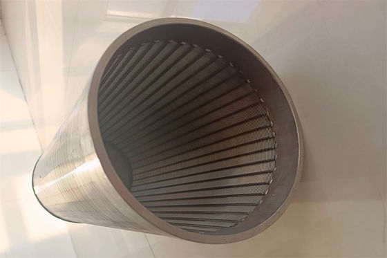 Edelstahl 316L 10-3/4&quot; Johnson Vee Draht Wasserbrunnen Filterbildschirm