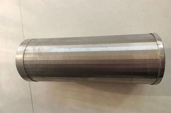 Sand-Edelstahl-Filtersieb-Antikorrosions-Keil-Draht-Schirm-Rohr