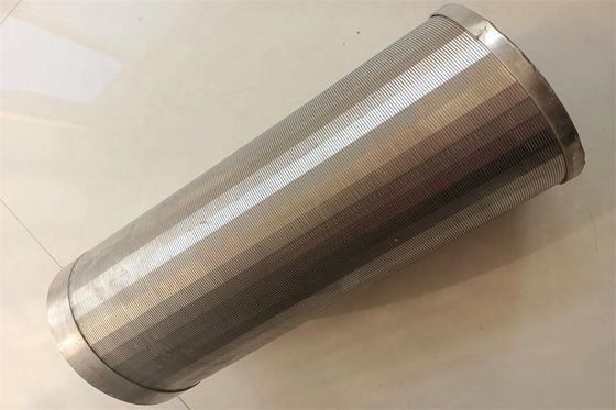 Sand-Edelstahl-Filtersieb-Antikorrosions-Keil-Draht-Schirm-Rohr