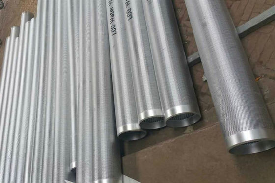 Wasser-Brunnenfilter des 219mm Durchmesser-ununterbrochener Schlitz-Schirm-v-förmiger Keil-SS304