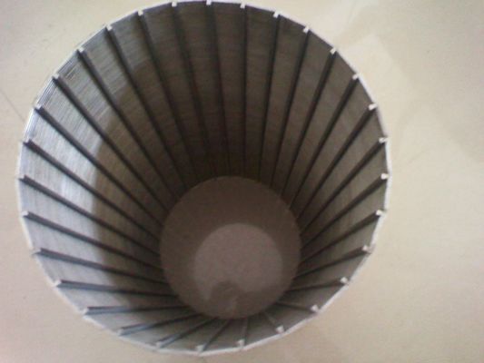 Ods 126mm ununterbrochenes Rohr des Schlitz-Schirm-Edelstahl-AISI 316
