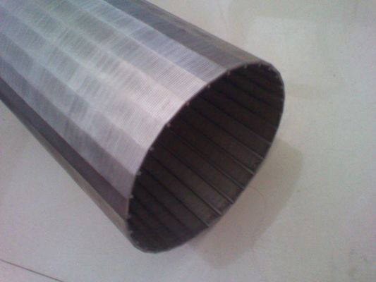 Ods 126mm ununterbrochenes Rohr des Schlitz-Schirm-Edelstahl-AISI 316