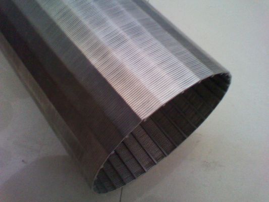 Ods 126mm ununterbrochenes Rohr des Schlitz-Schirm-Edelstahl-AISI 316