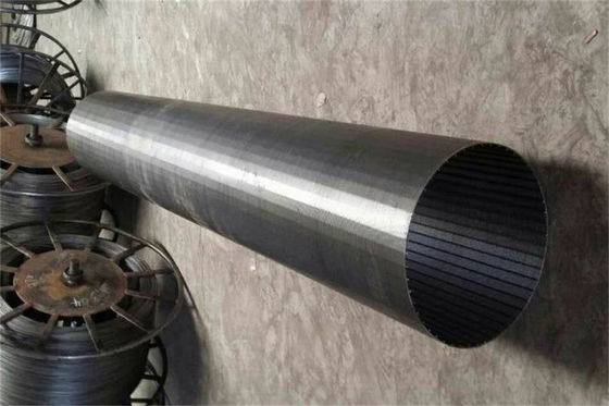 0.1mm ununterbrochene Länge AISI 316 Johnson Well Screen des Schlitz-Schirm-4m