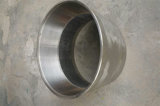 0.1mm ununterbrochene Länge AISI 316 Johnson Well Screen des Schlitz-Schirm-4m
