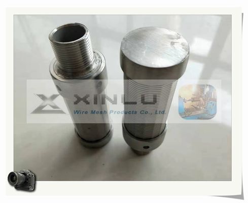 Polierlängen-Keil-Draht-Düse der wasser-Filter-Düsen-SS316L 55mm