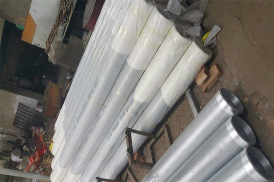 8-5/8“ Sand-Steuerung sortiert Sieb-ununterbrochenen Schlitz-Brunnenfilter AISI 304 aus