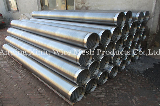 Sand Control Water Well Filter Screen SS316 SS304L Johnson Slotted Well Screen