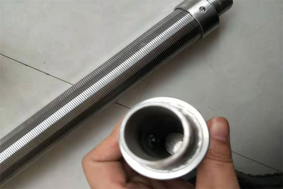 Keine magnetischen Sand-Steuerschirme ERW Johnson Stainless Steel Well Screen