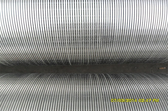 Eingewickelter des Sand-Steuerbrunnenfilter-AISI 304 Durchmesser Keil-Draht-des Filter-114mm 168mm