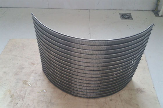 Siebender Schirm-Masche Johnson Static Wedge Wire Screen-Mineralverarbeitungs-SS316L