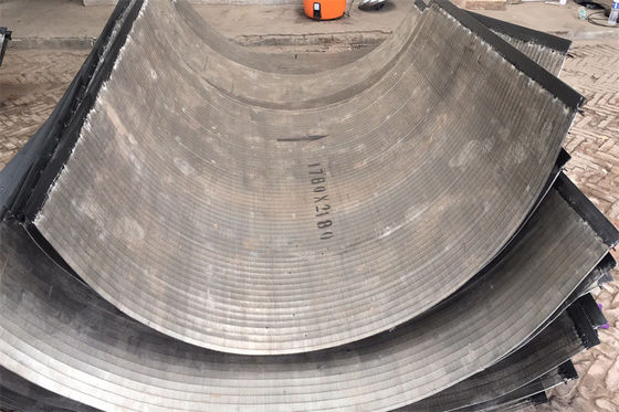 DSM 45° - Draht-Trommelsieb-Bogen des Keil-120°, der Draht-Filter Johnson Wedge Wire Screen siebt
