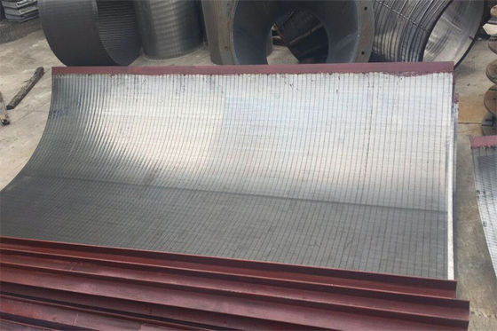 Siebender Schirm-Masche Johnson Static Wedge Wire Screen-Mineralverarbeitungs-SS316L