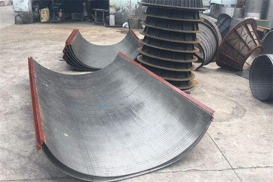 Siebender Schirm-Masche Johnson Static Wedge Wire Screen-Mineralverarbeitungs-SS316L