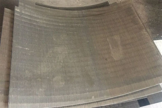 Siebender Schirm-Masche Johnson Static Wedge Wire Screen-Mineralverarbeitungs-SS316L
