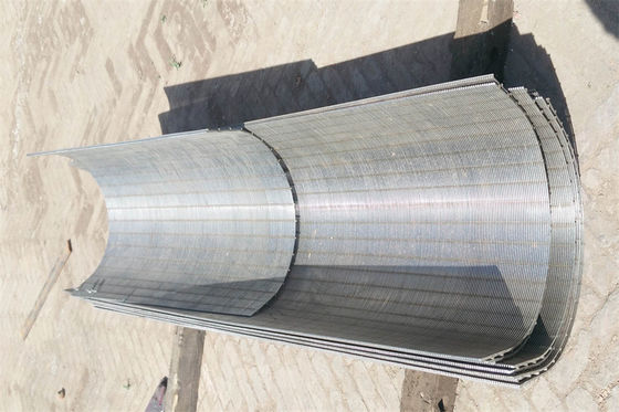 Filtersieb-Juice Processing Static Wedge Wire-Schirm SS 304 Sieb-304L