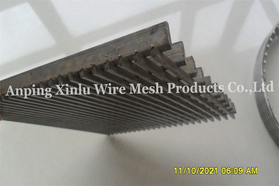Entwässernde flache Keil-Draht-Schirm-Platte 3 - 12mm Stärke für Industrie-Filtration